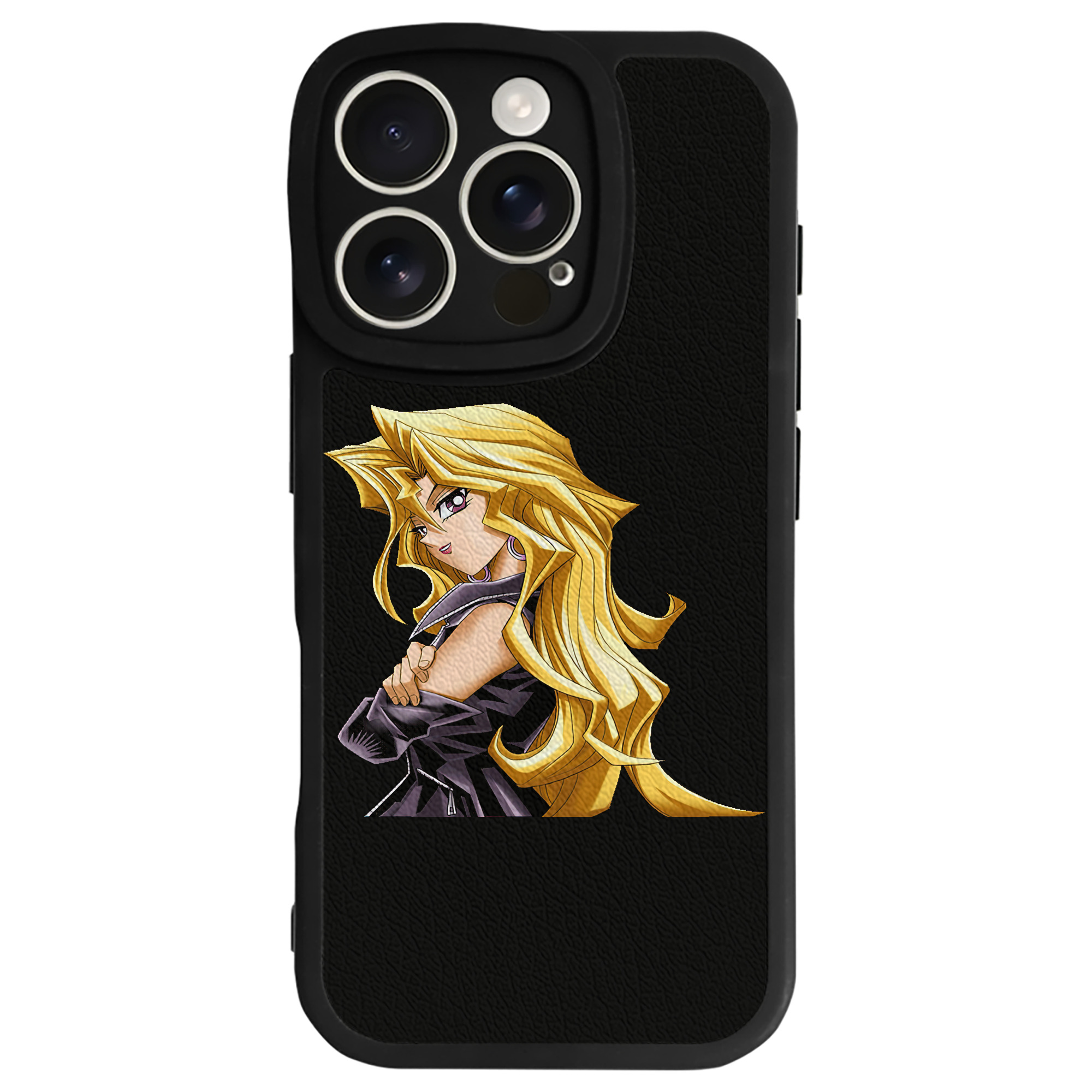 遊☆戯☆王 Yu-Gi-Oh! 【iPhone 16シリーズ対応】シリコンスマホケース（レザー調） 材質：シリコン